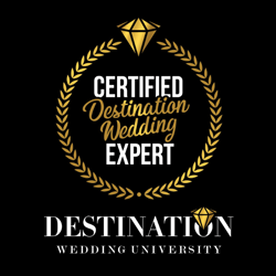 Certified Destination Wedding Expert