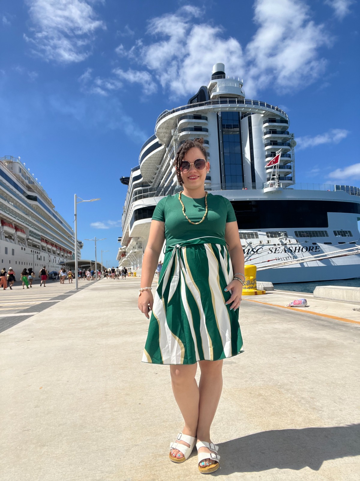 Debbie at cruise ship