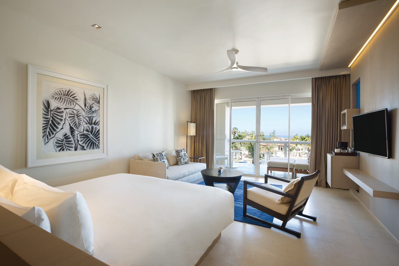 Hyatt Zilara Ocean View Junior Suite King bed